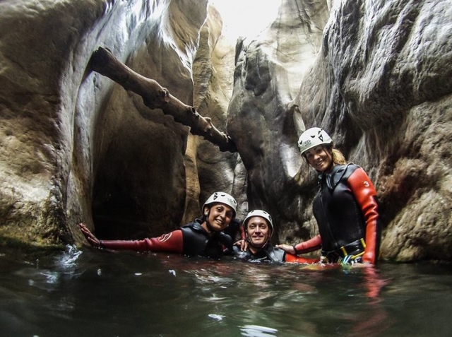  Divertimento nel canyoning 